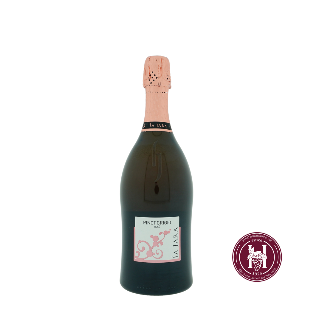 Spumante Rose Pinot Grigio Brut Vegan & Organic - La Jara - non-vintage - 0.75L - Italië - Veneto - Rosé