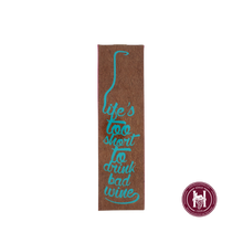 Load image into Gallery viewer, Kokerdoos Life's to short to drink bad wine 1-fles - Geschenkverpakking