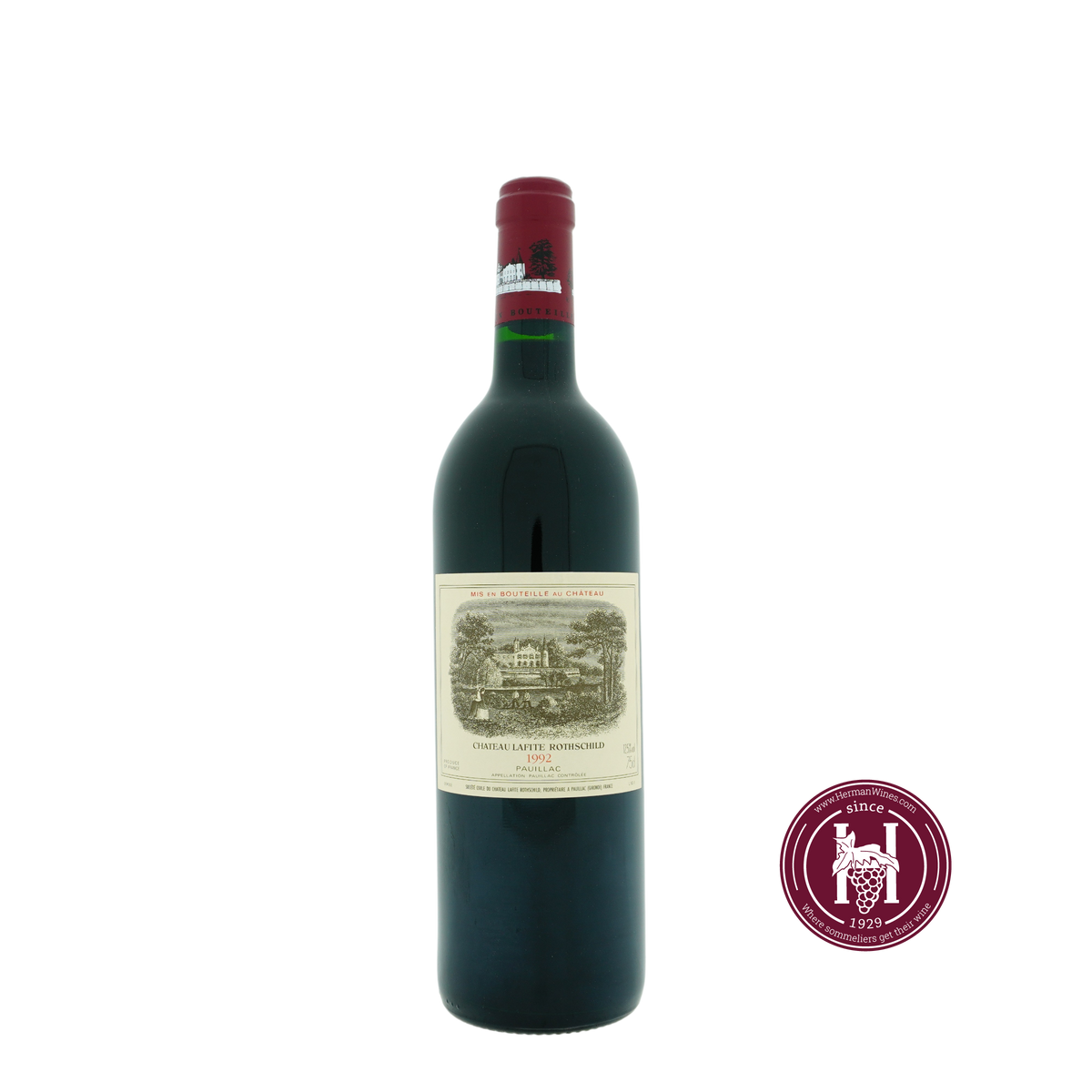 Château Lafite Rothschild 1992 Lafite Rothschild - Pauillac - 1992 - 0.750 - Bordeaux - Frankrijk