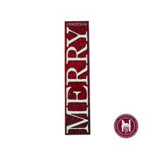 Load image into Gallery viewer, Geschenkdoos 1-fles Merry Christmas - Rood - HermanWines