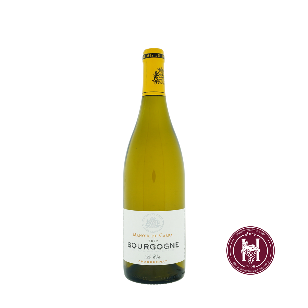 Bourgogne Blanc La Cote - Domaine Manoir du Carra - Jean-Noël Sambardier et Fils - 2022 - 0.75L - Frankrijk - Bourgogne - Wit