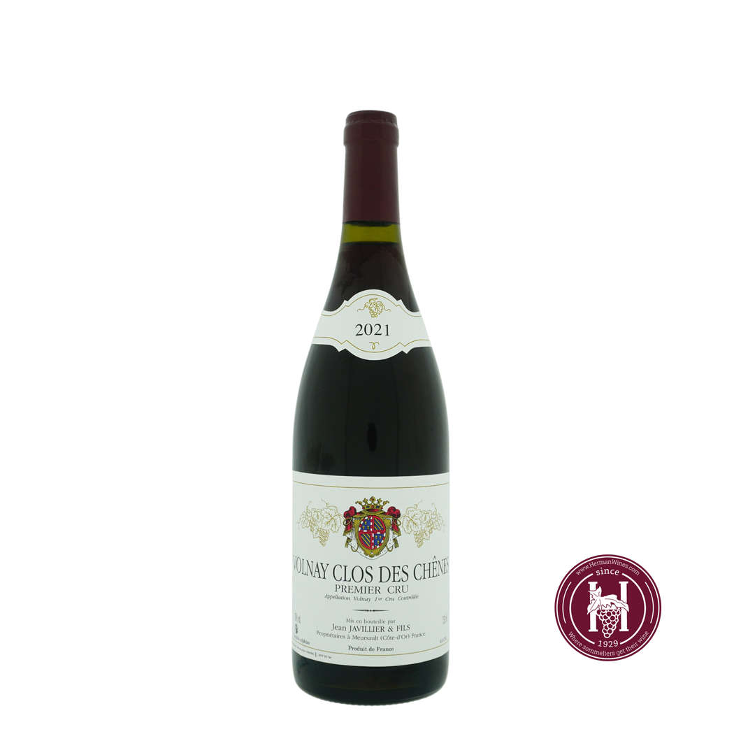 Volnay 1er cru Clos des Chenes - Domaine Jean Javillier & Fils - 2021 - 0.75 L - Frankrijk - Bourgogne - Rood