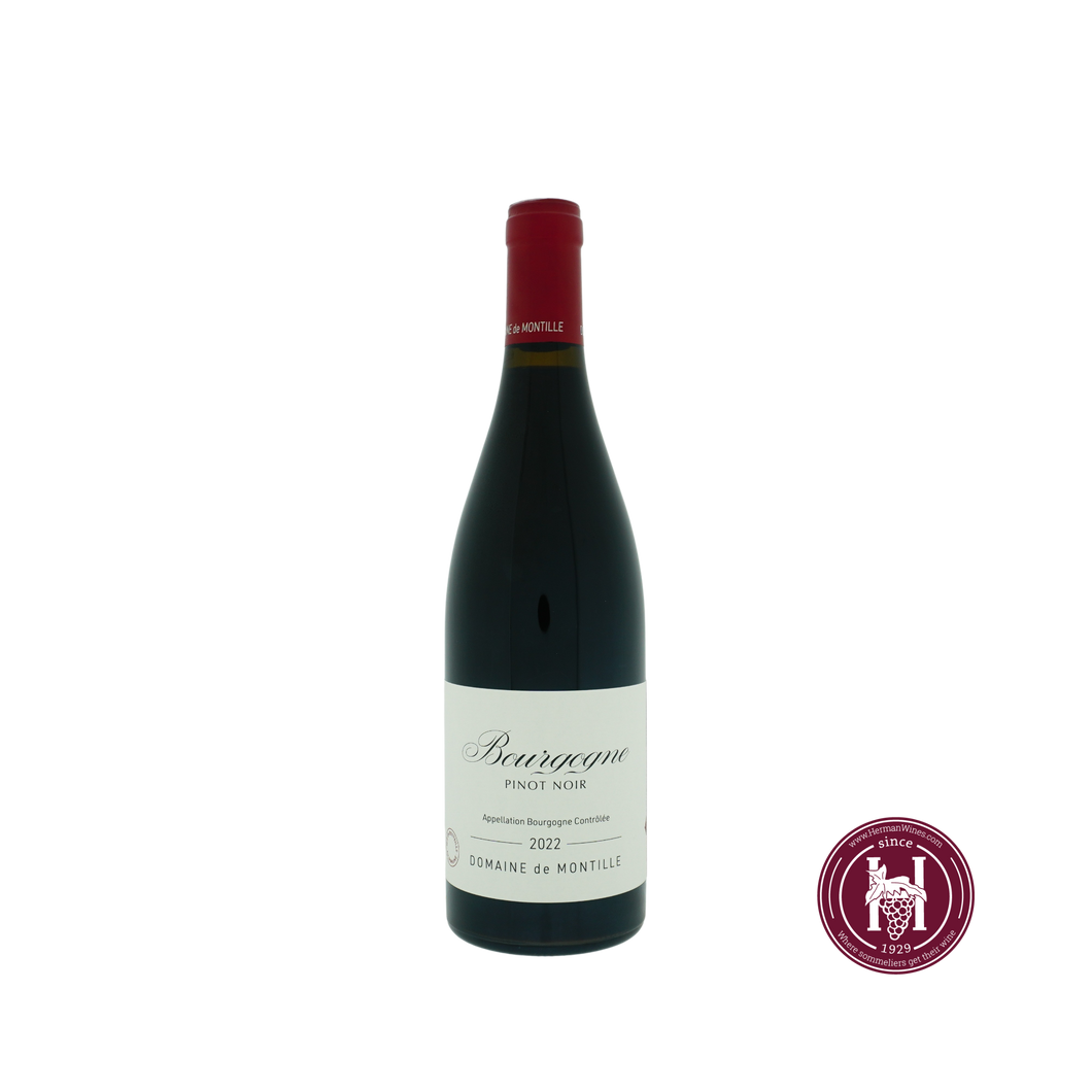 Bourgogne Pinot Noir - Domaine de Montille - 2022 - 0.75 L - Frankrijk - Bourgogne - Rood