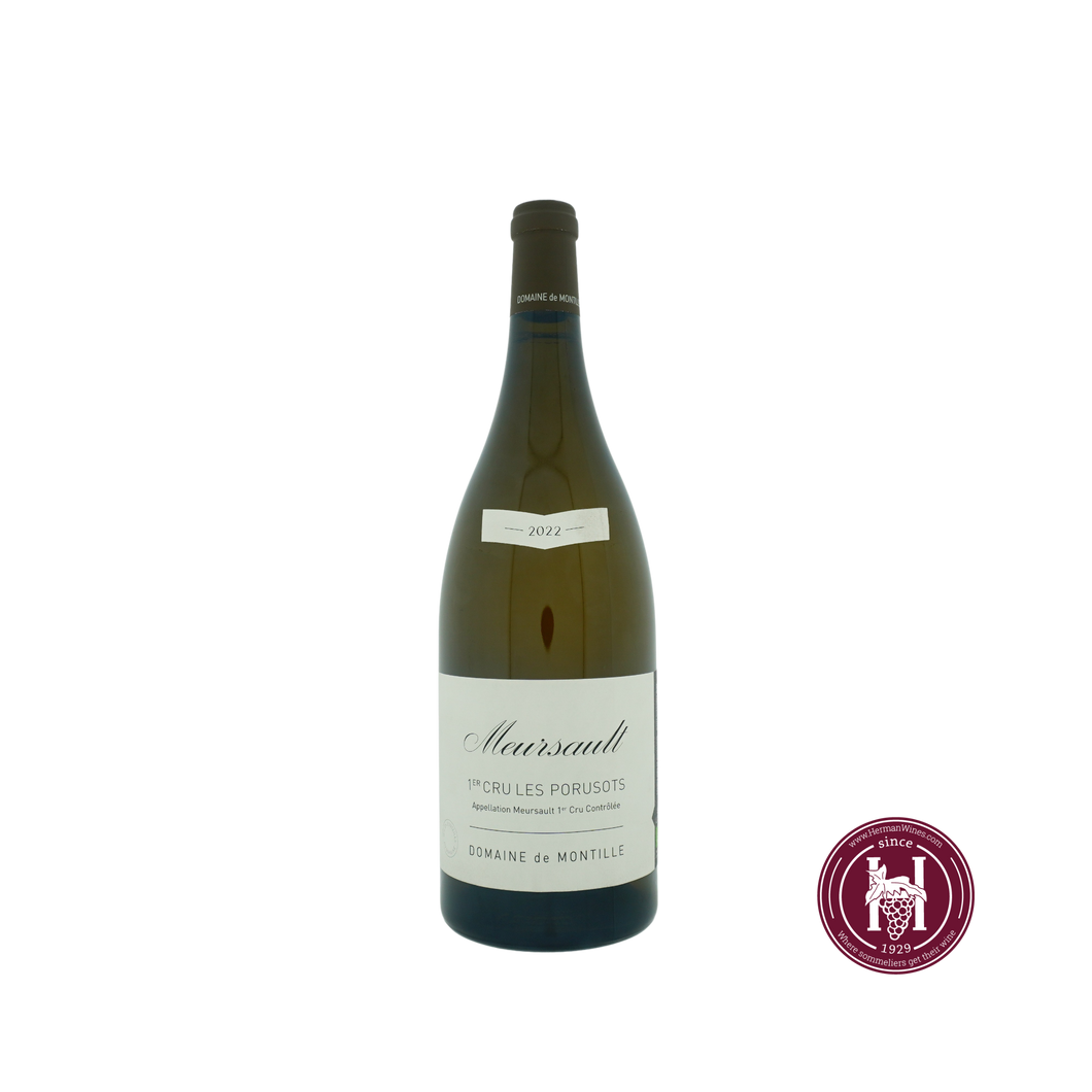 Meursault 1er cru les Porusots - Domaine de Montille - 2022 - 1.5 L - Frankrijk - Bourgogne - Wit