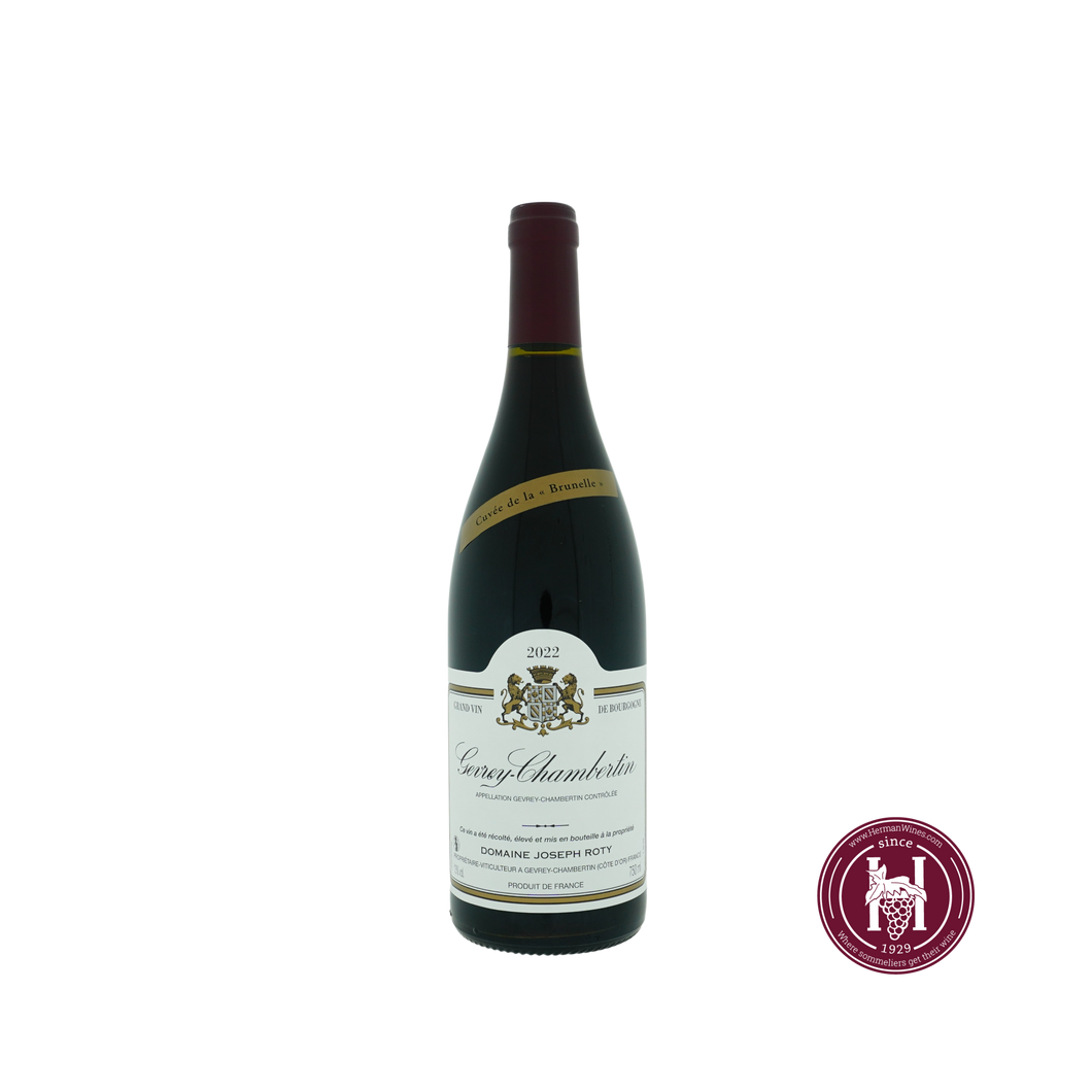 Gevrey Chambertin cuvee de la Brunelle - Domaine Joseph Roty - 2022 - 0.75 L - Frankrijk - Bourgogne - Rood