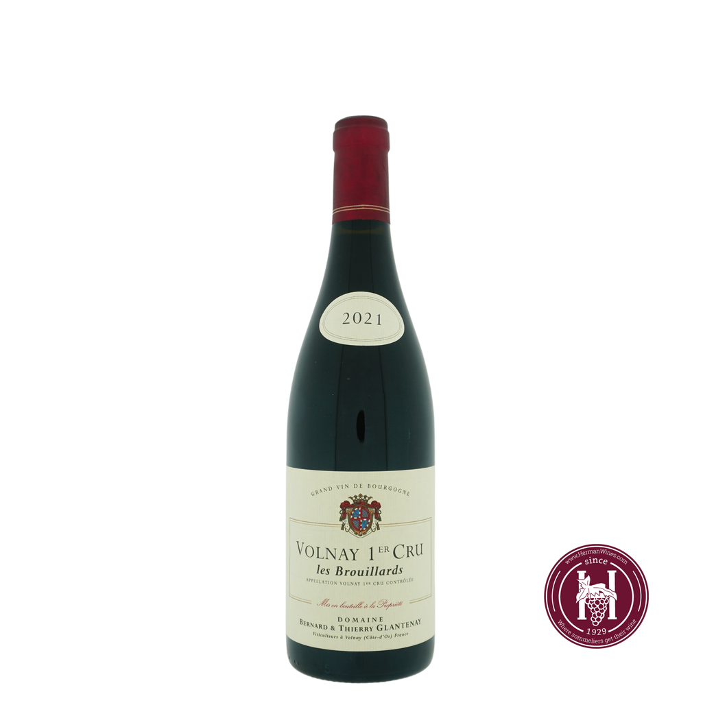 Volnay 1er cru les Brouillards - Domaine Bernard & Thierry Glantenay - 2021 - 0.75 L - Frankrijk - Bourgogne - Rood