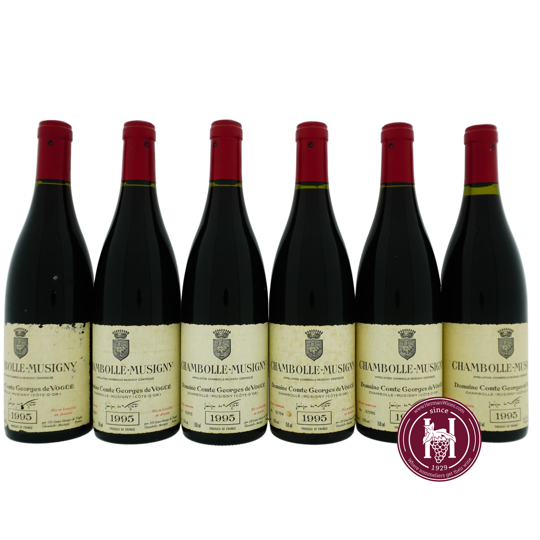 Chambolle Musigny  - Domaine Comte Georges de Vogüé - 1995 - 0.75 L - Frankrijk - Bourgogne - Rood