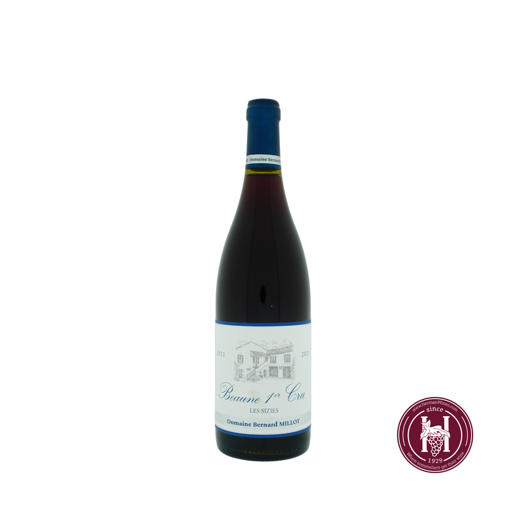 Beaune 1er cru les Sizies - Domaine Bernard Millot - 2021 - 0.75 L - Frankrijk - Bourgogne - Rood