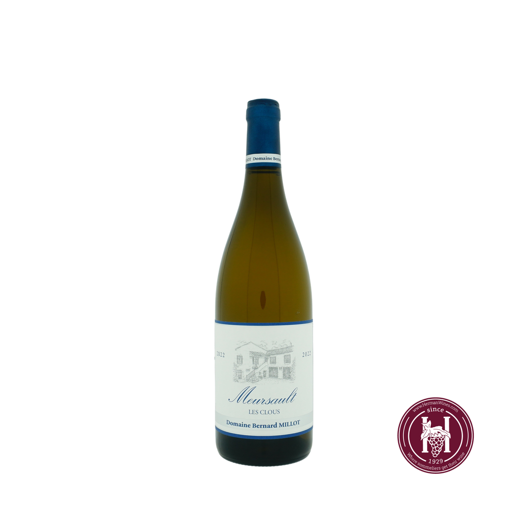 Meursault les Clous - Domaine Bernard Millot - 2022 - 0.75 L - Frankrijk - Bourgogne - Wit