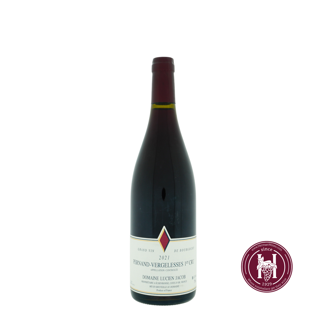 Pernand Vergelesses 1er cru - Domaine Lucien Jacob - 2021 - 0.75L - Frankrijk - Bourgogne - Rood - HermanWines