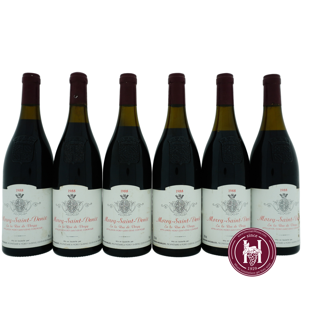 Morey Saint Denis La Rue de Vergy  - Domaine Lignier-Michelot - 1988 - 0.75 L - Frankrijk - Bourgogne - Rood