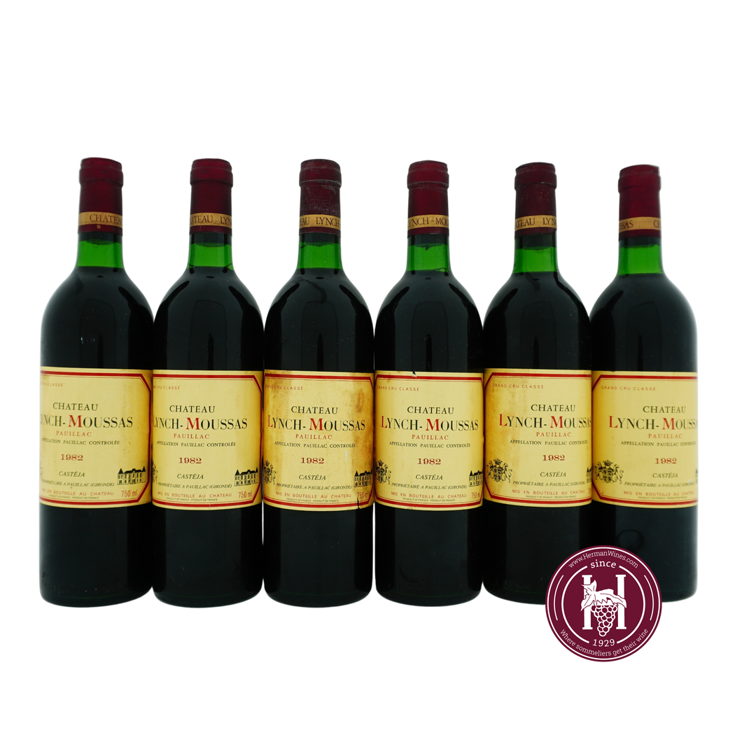 Lynch Moussas - Chateau Lynch-Moussas - 1982 - 0.75 L - Frankrijk - Bordeaux - Wit