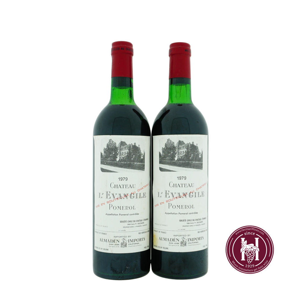 L'Evangile  - Château L'vangile - 1979 - 0.75 L - Frankrijk - Bordeaux - Rood