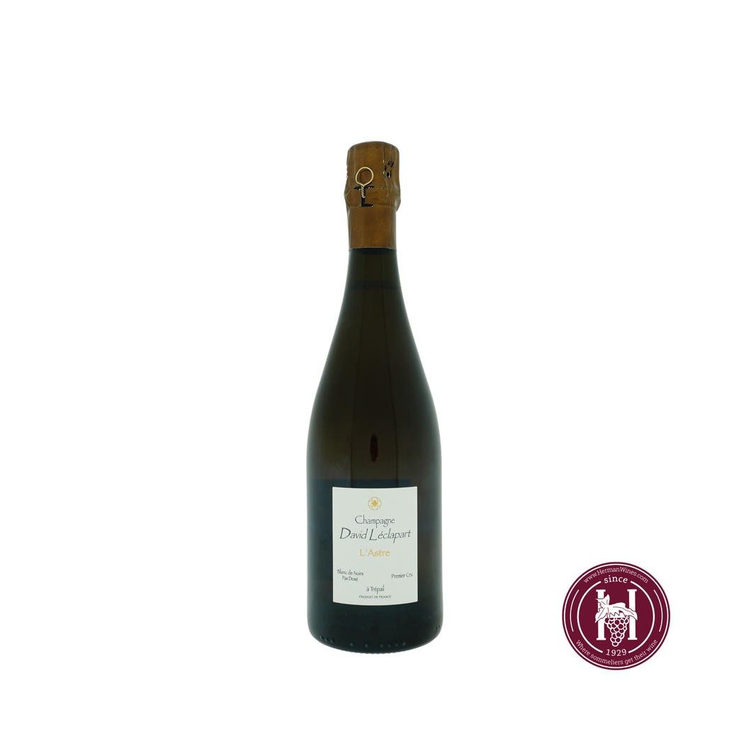 Champagne 1er cru l'Astre - Champagne David Leclapart - non-vintage - 0.75 L - Frankrijk - Champagne - Wit