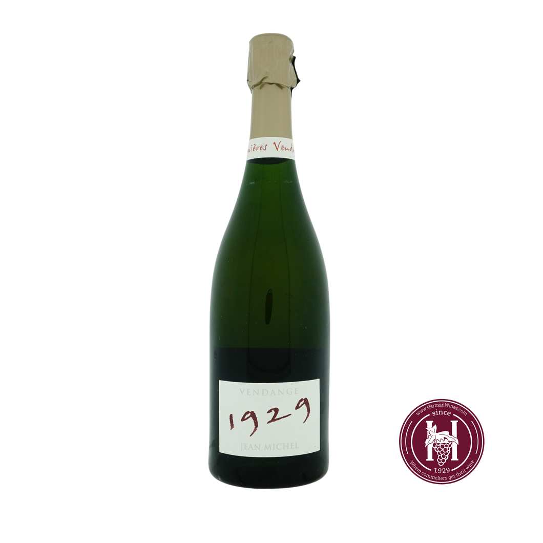 Champagne premieres vendanges 0 dosage, RD 05-2022 - Champagne Jean Michel - 1929 - 0.75L - Frankrijk - Champagne - Wit