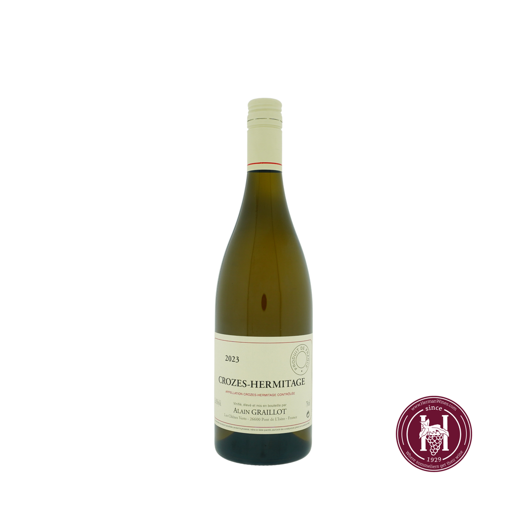Crozes Hermitage blanc - Domaine Alain Graillot - 2023 - 0.75 L - Frankrijk - Rhône - Wit