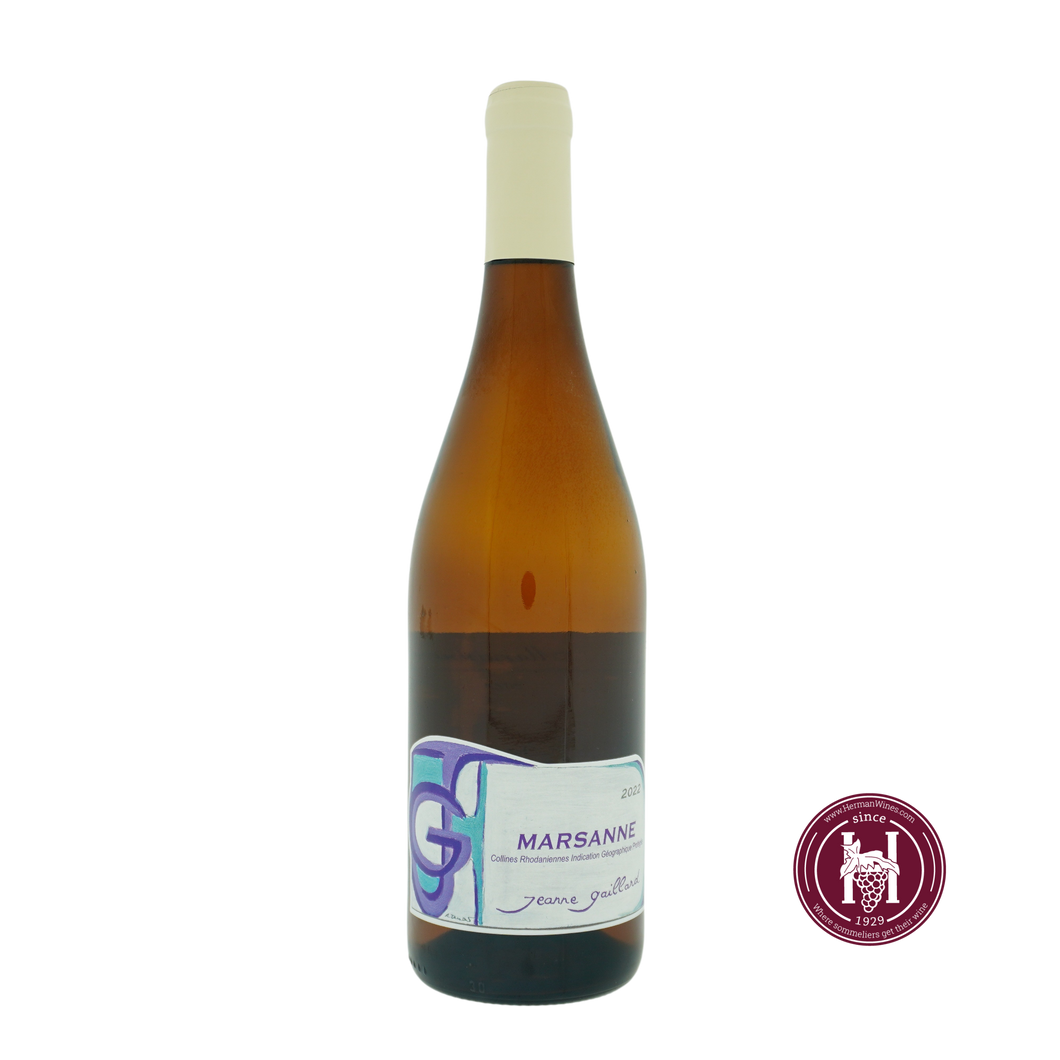 Marsanne IGP Collines Rhodaniennes - Jeanne Gaillard - 2022 - 0.75 L - Frankrijk - Rhône - Wit