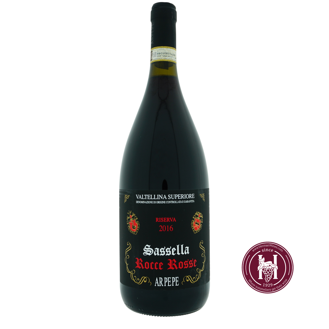 Sassella Rocce Rosse Riserva - ARPEPE - 2016 - 1.5L - Italië - Lombardije - Rood - HermanWines