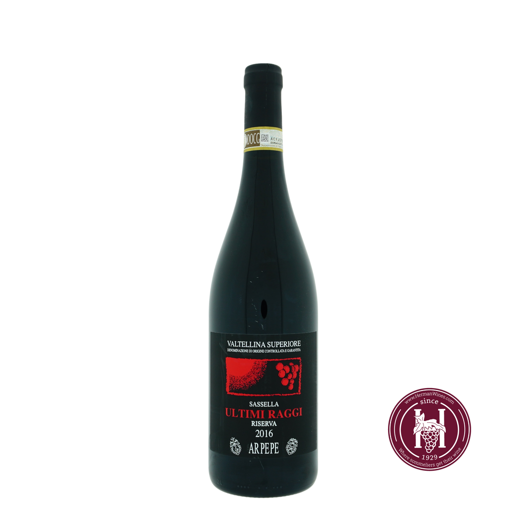 Sassella Ultimi Raggi Riserva - ARPEPE - 2016 - 0.75L - Italië - Lombardije - Rood - HermanWines