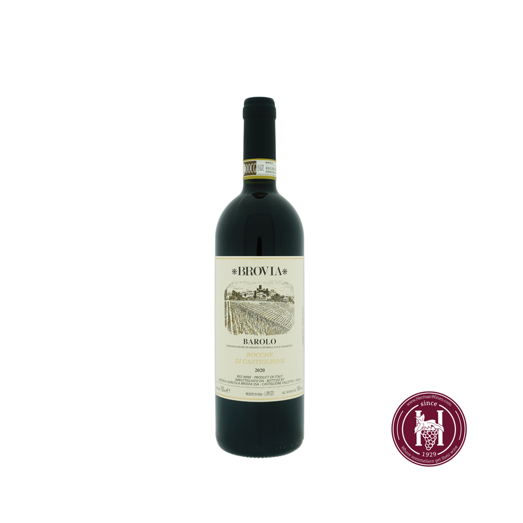 Barolo Rocche di Castiglione - Brovia - 2020 - 0.75 L - Italië - Piëmonte - Rood