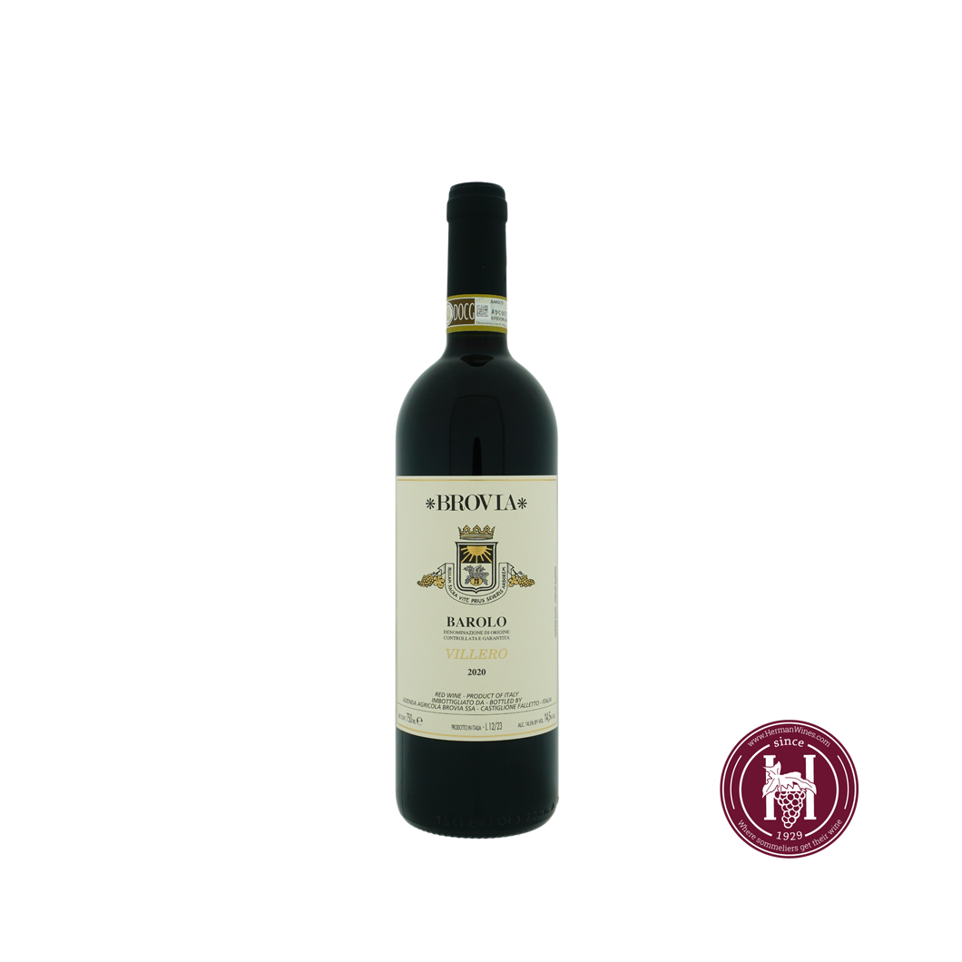 Barolo Villero - Brovia - 2020 - 0.75 L - Italië - Piëmonte - Rood
