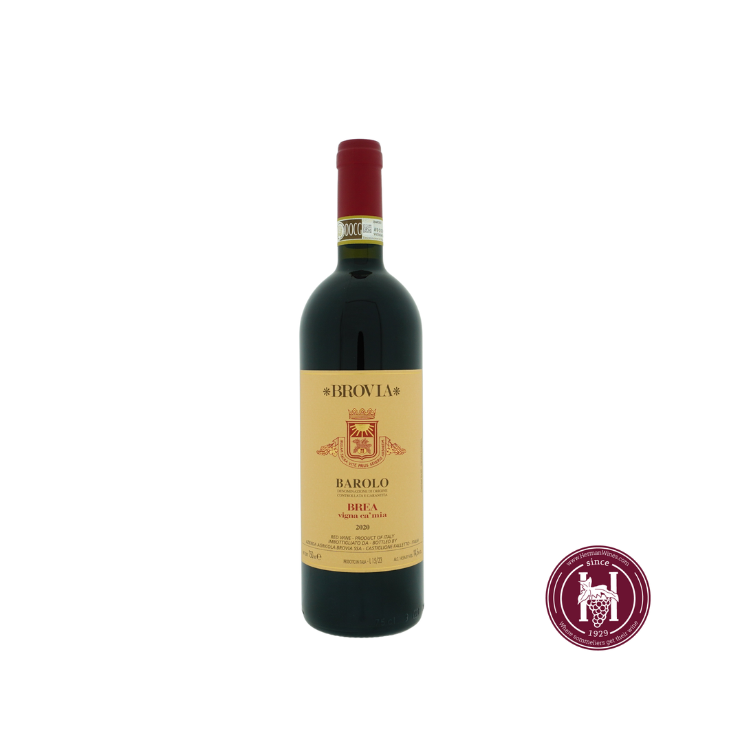 Barolo Brea vigna Ca'Mia - Brovia - 2020 - 0.75 L - Italië - Piëmonte - Rood