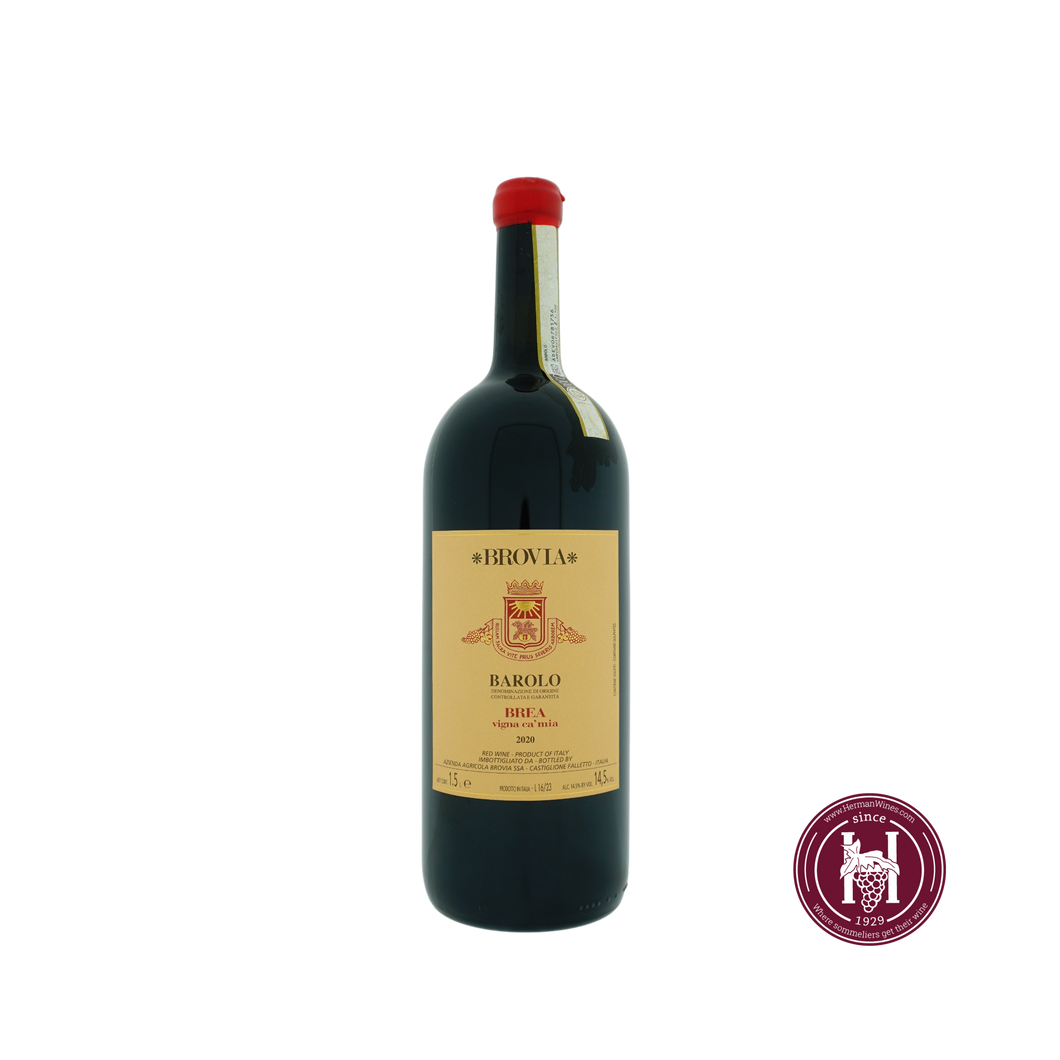 Barolo Brea vigna Ca'Mia - Brovia - 2020 - 1.5 L - Italië - Piëmonte - Rood