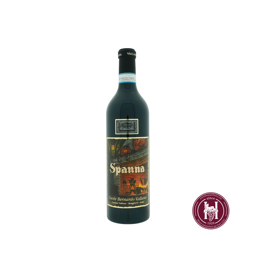 Spanna cuvee Bernardo Vallana - Antonio Vallana e Figlio - 2019 - 0.75 L - Italië - Piëmonte - Rood