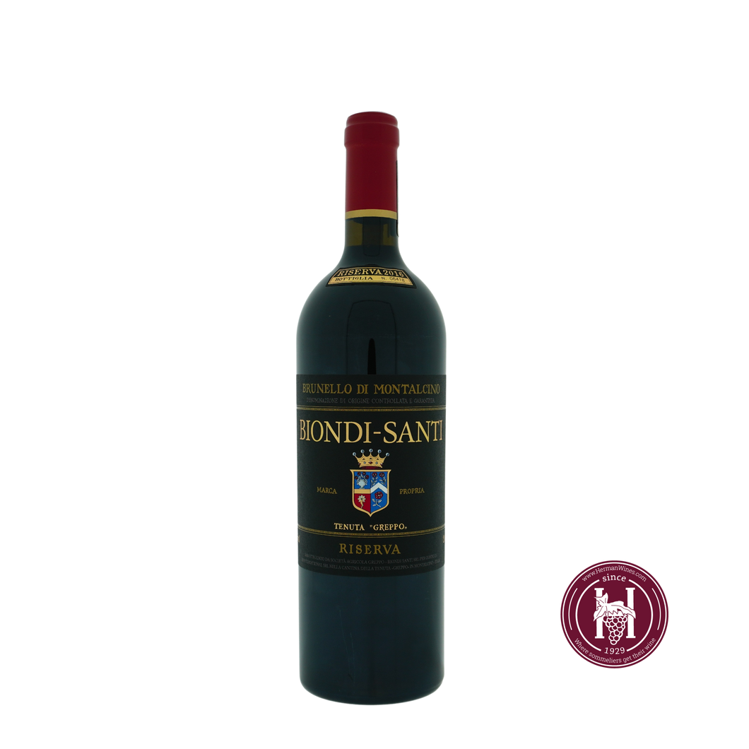 Brunello di Montalcino Riserva - Biondi-Santi - 2016 - 0.75L - Italië - Toscane - Rood