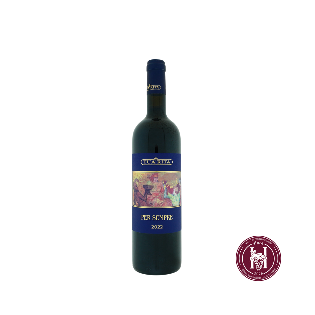 Per Sempre Syrah - Tua Rita - 2022 - 0.75 L - Italië - Toscane - Rood