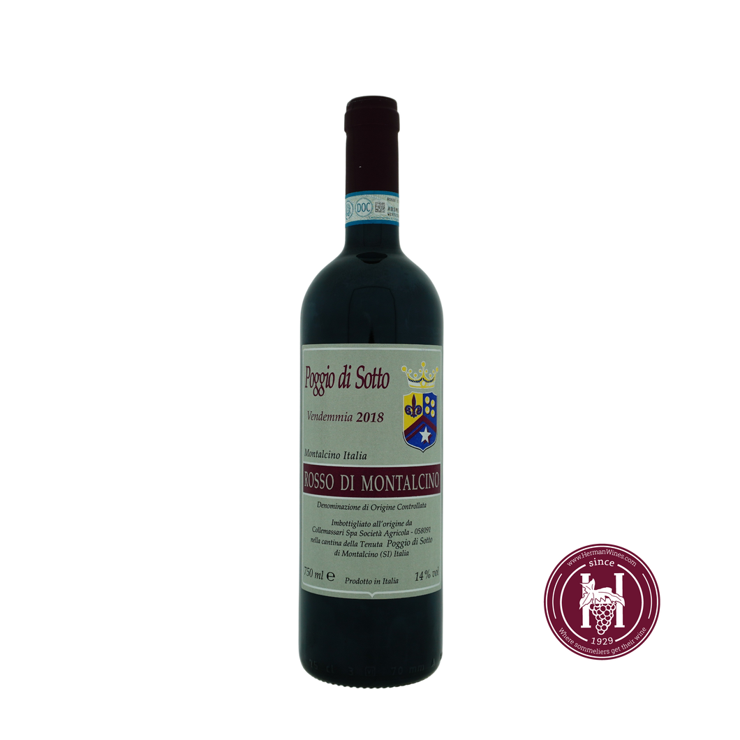 Rosso di Montalcino - Poggio di Sotto - 2018 - 0.75 L - Italië - Toscane - Rood