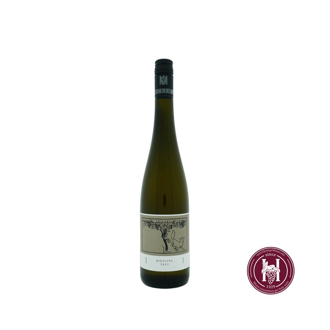 Riesling Gutswein - Friedrich Becker - 2023 - 0.75 L - Duitland - Pfazl - Wit