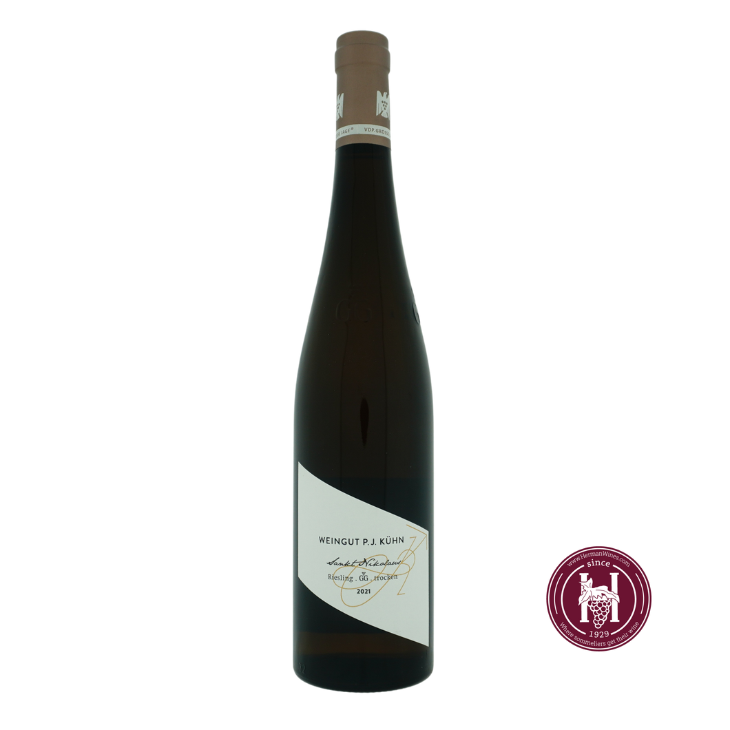 Mittelheim Sankt Nikolaus Riesling Grosses Gewachs - Weingut Peter Jakob Kühn - 2021 - 0.75 L - Duitsland - Rheingau - Wit