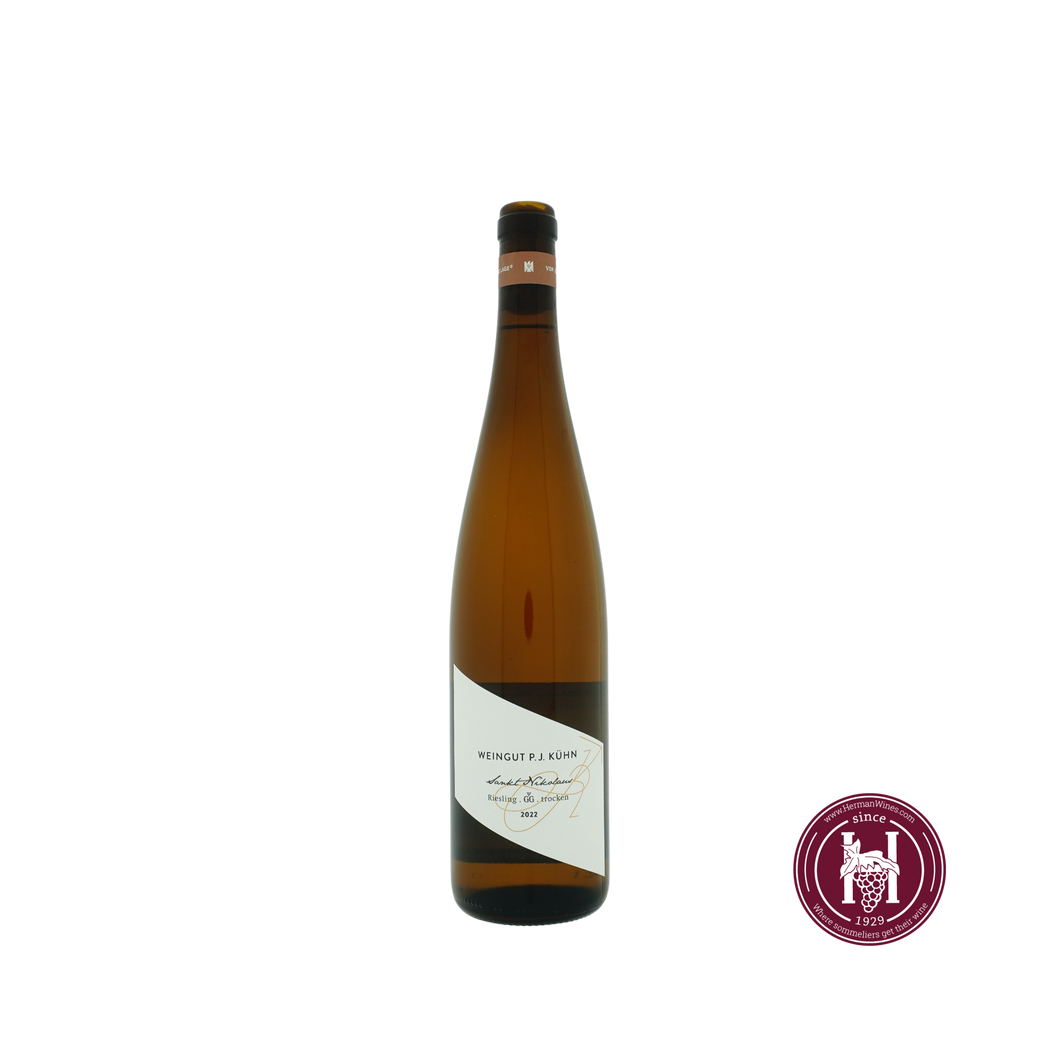 Mittelheim Sankt Nikolaus Riesling Grosses Gewachs - Weingut Peter Jakob Kühn - 2022 - 0.75 L - Duitsland - Rheingau - Wit