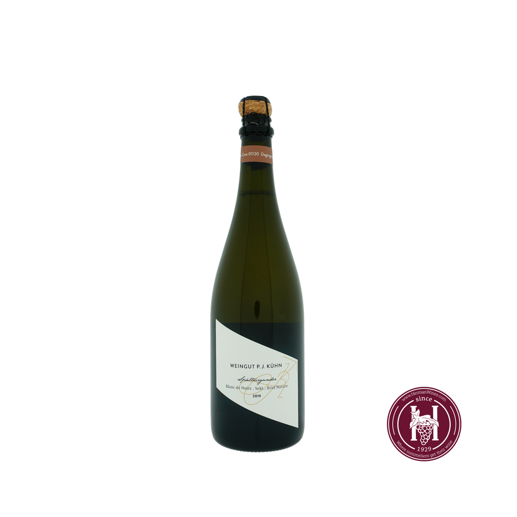 Spätburgunder Blanc de Noirs Sekt - Weingut Peter Jakob Kühn - 2019 - 0.75 L - Duitsland - Rheingau - Wit