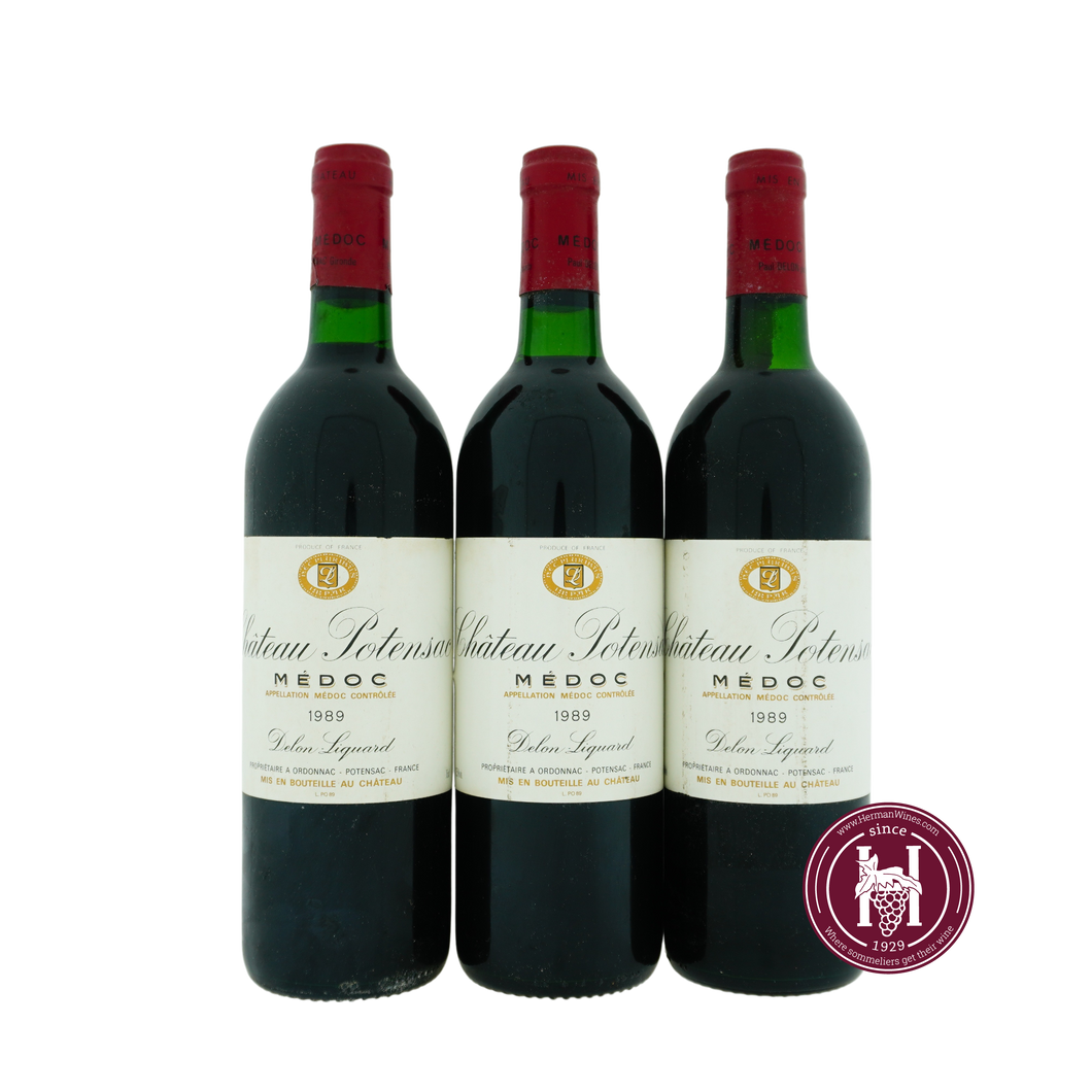 Chateau Potensac - Chateau Potensac - 1989 - 0.75 L - Frankrijk - Bordeaux - Rood