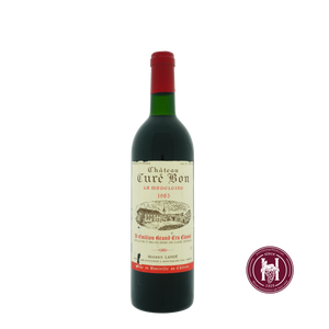 Chateau Cure Bon  - Chateau Cure Bon - 1985 - 0.75 L - Frankrijk - Bordeaux - Rood