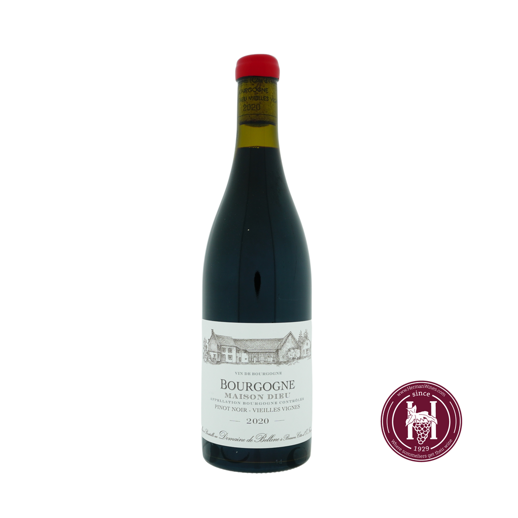 Bourgogne Pinot Noir Maison Dieu Vieilles Vignes - Domaine de Bellene - 2020 - 0.75L - Frankrijk - Bourgogne - Rood - HermanWines