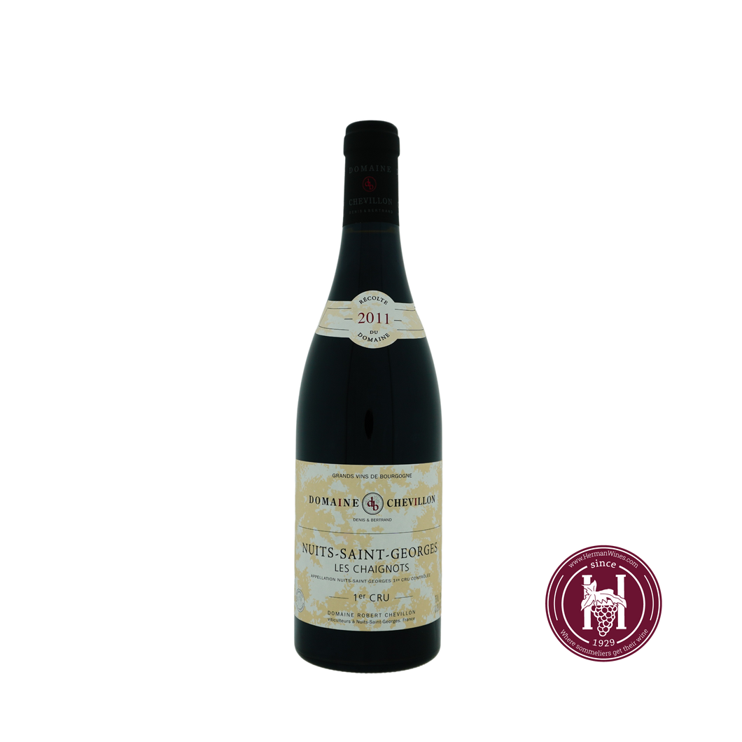 Nuits Saint Georges 1er cru Chaignots - Robert Chevillon - 2011 - 0.75L - Frankrijk - Bourgogne - Rood - HermanWines