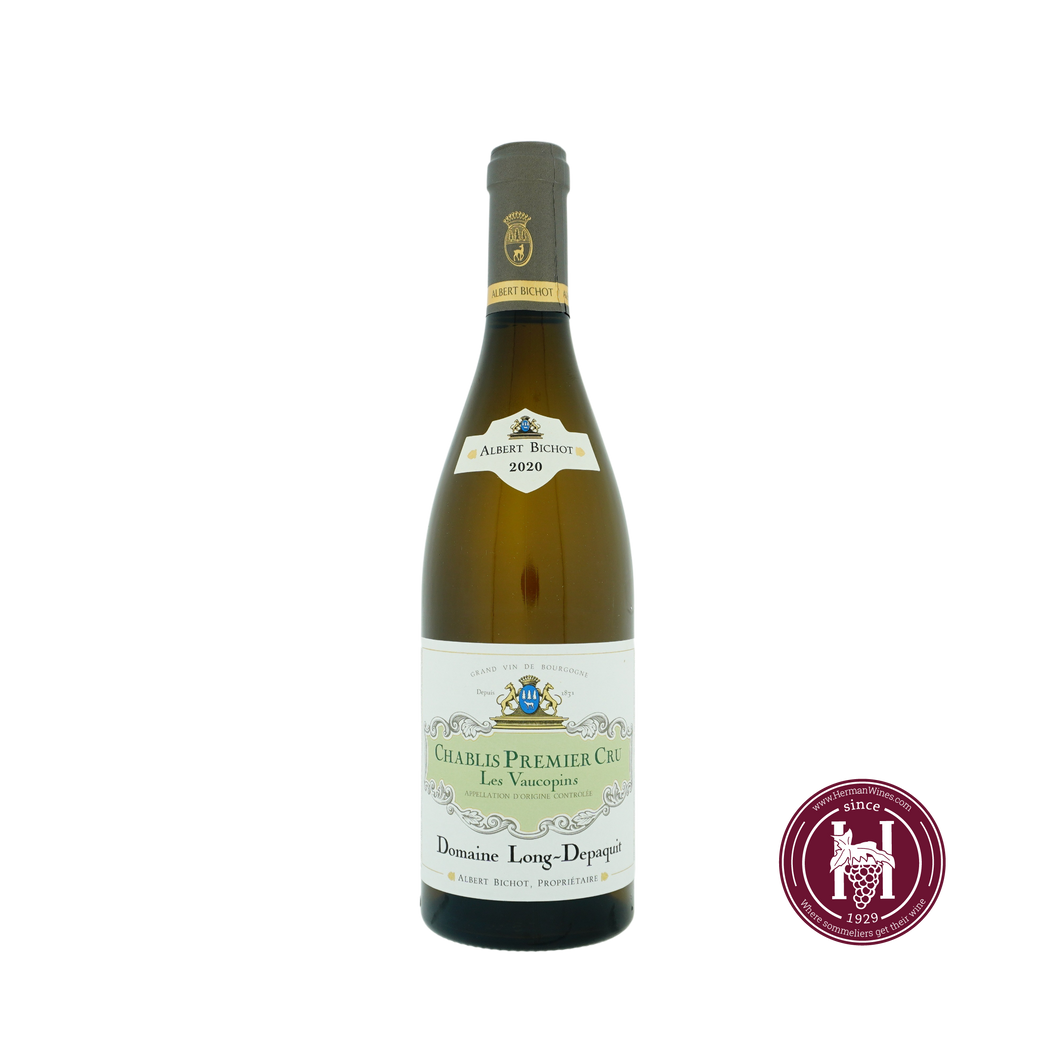 Chablis 1er cru Vaucopins - Long-Depaquit, Albert Bichot - 2020 - 0.75L - Frankrijk - Bourgogne - Wit - HermanWines