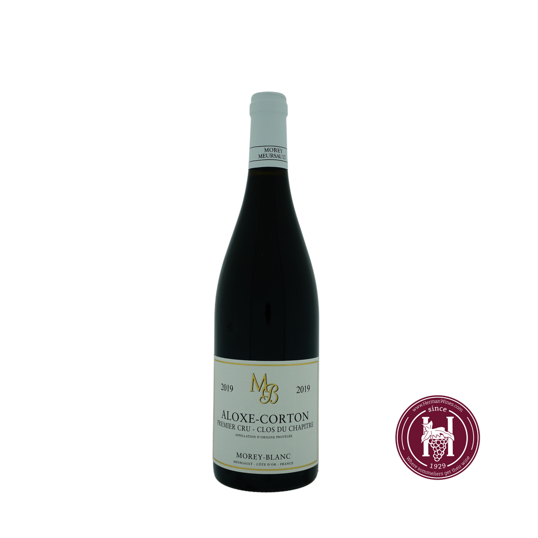 Aloxe Corton 1c Clos du Chapitre - Morey-Blanc - 2019 - 0.75L - Frankrijk - Bourgogne - Rood - HermanWines