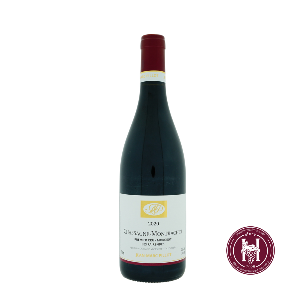 Chassagne 1er cru Morgeot Rouge - Jean-Marc Pillot - 2020 - 0.75L - Frankrijk - Bourgogne - Rood - HermanWines