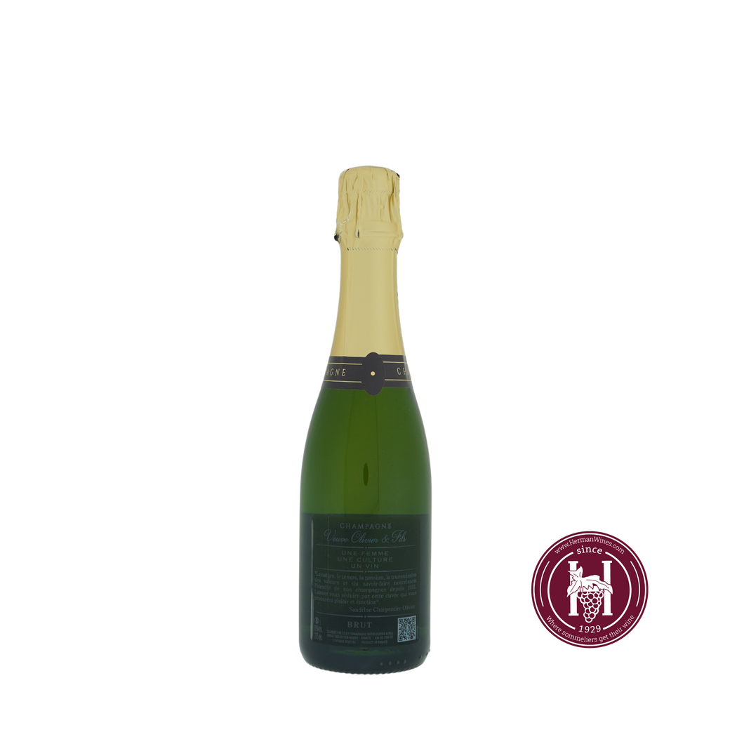 Champagne Carte d'Or brut - Veuve Olivier - N.V. - 0.375L - Frankrijk - Champagne - Wit - HermanWines