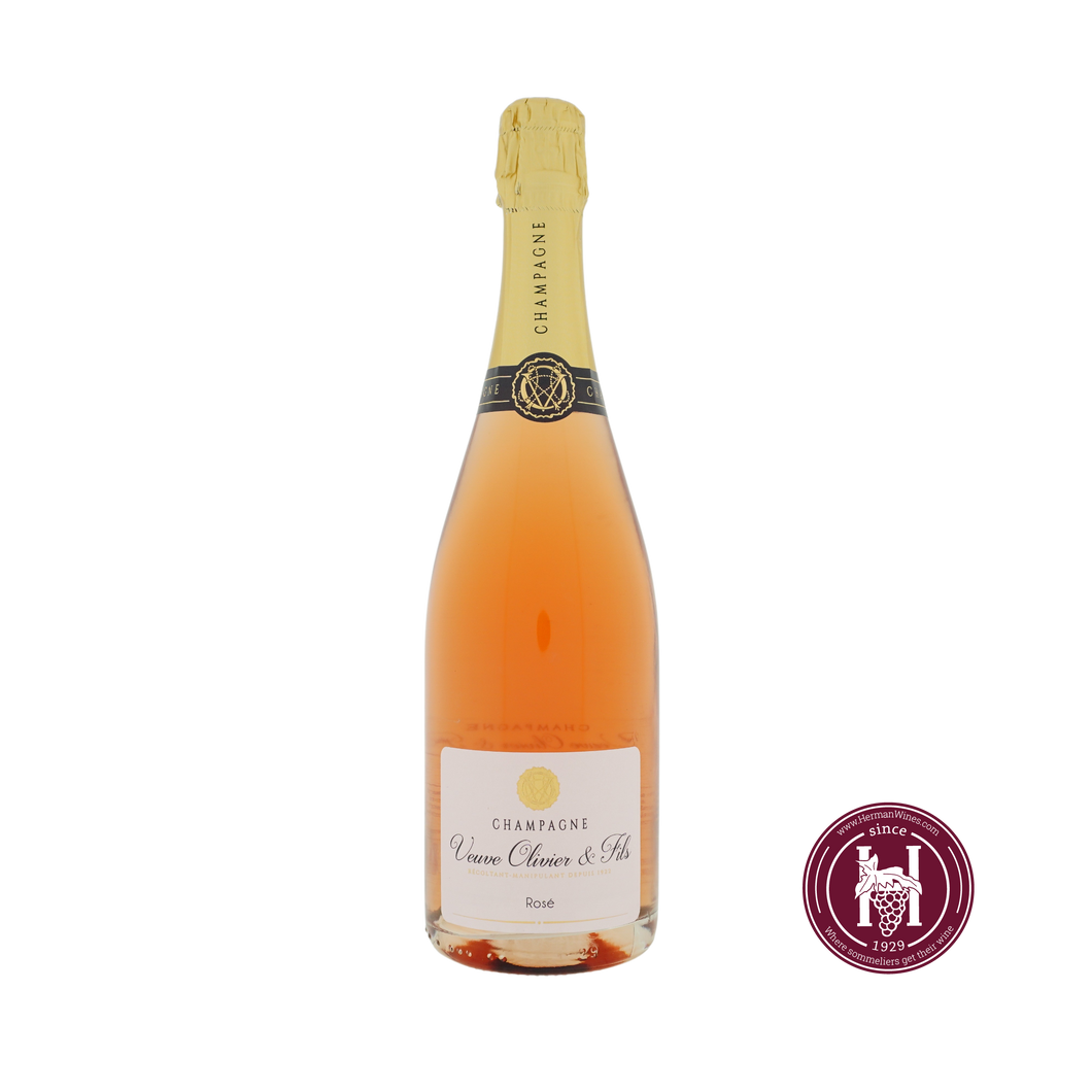 Champagne Brut Rose - Veuve Olivier - N.V. - 0.75L - Frankrijk - Champagne - Rosé - HermanWines