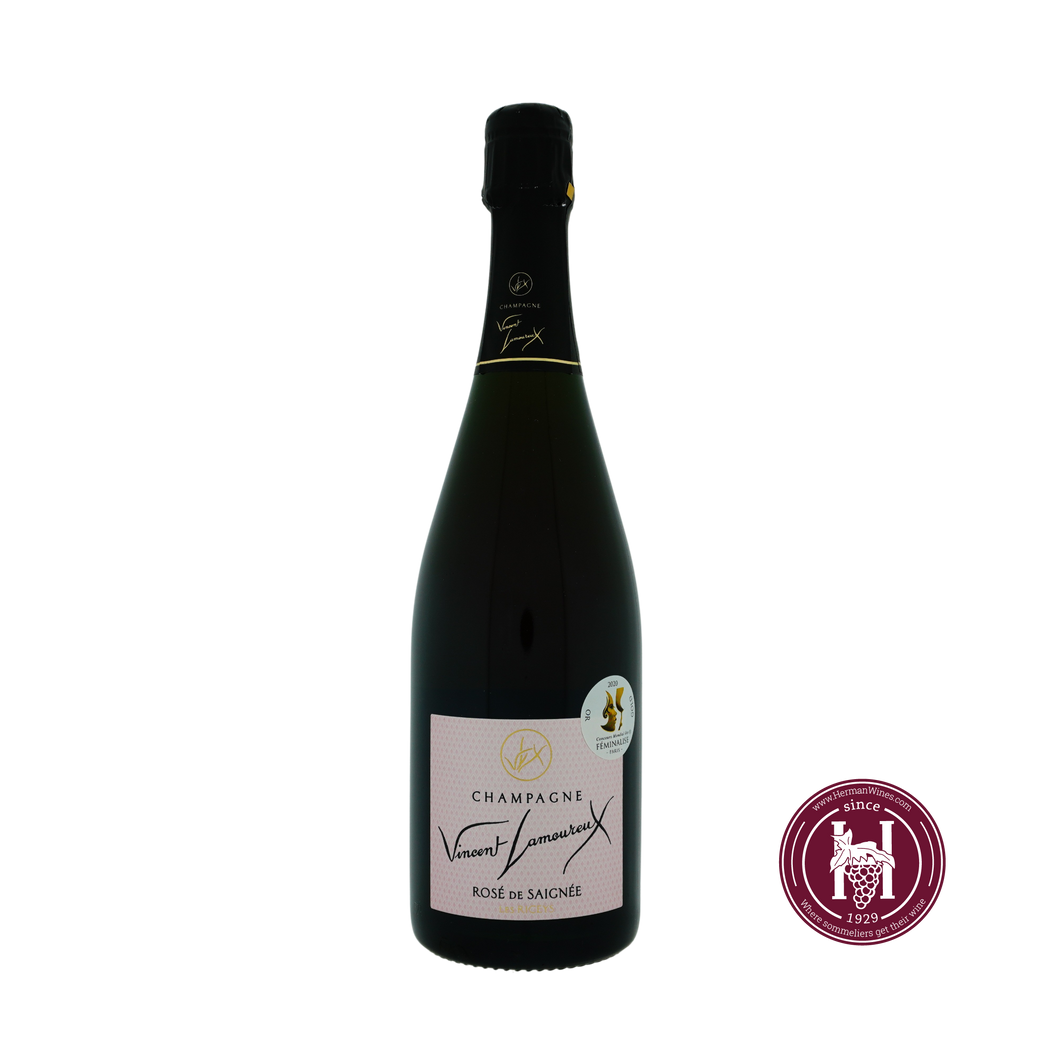 Champagne Brut Rose - Vincent Lamoureux - N.V. - 0.75L - Frankrijk - Champagne - Rosé - HermanWines