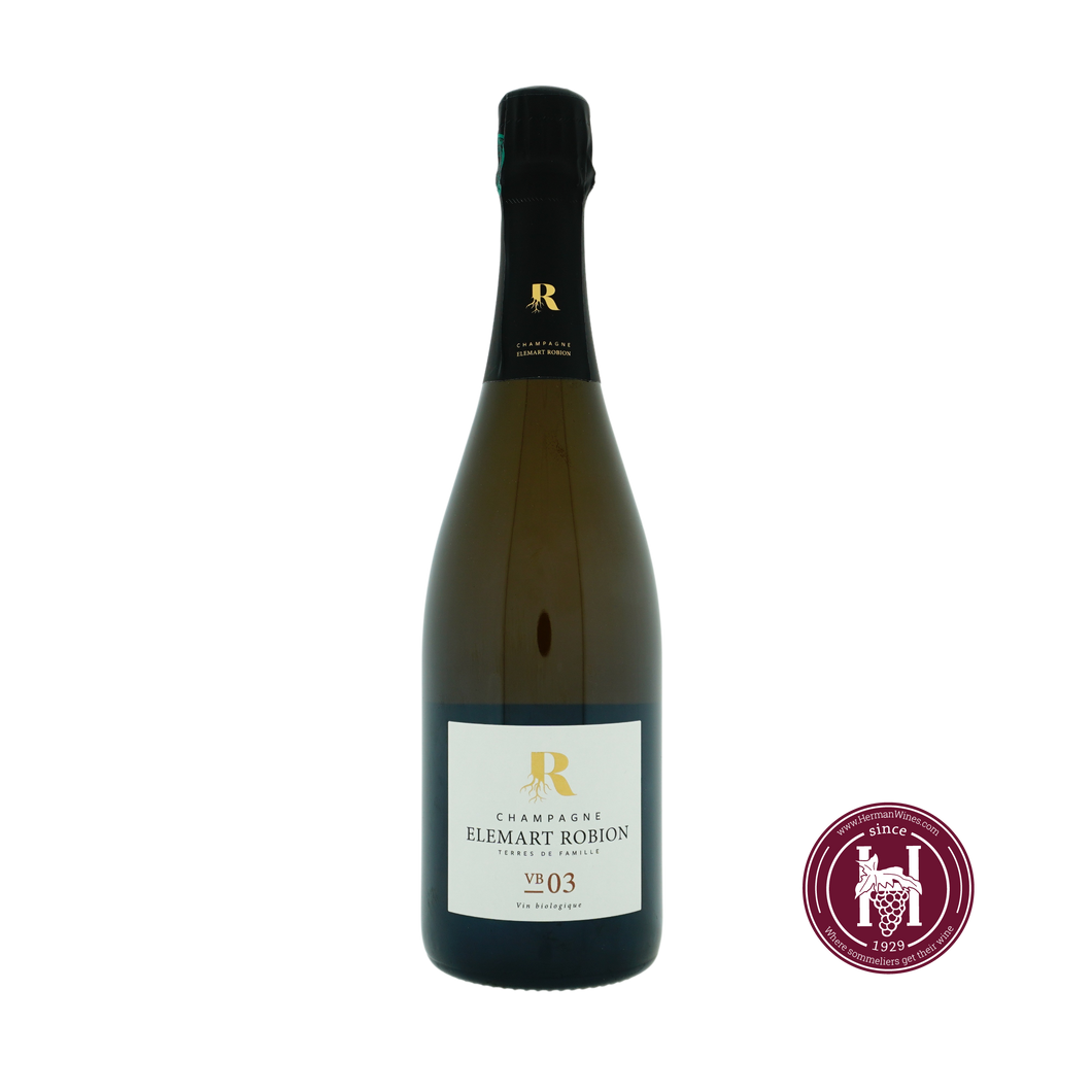 Champagne VB03 Brut Nature deg. 7/21 - Elemart Robion - N.V. - 0.75L - Frankrijk - Champagne - Wit - HermanWines