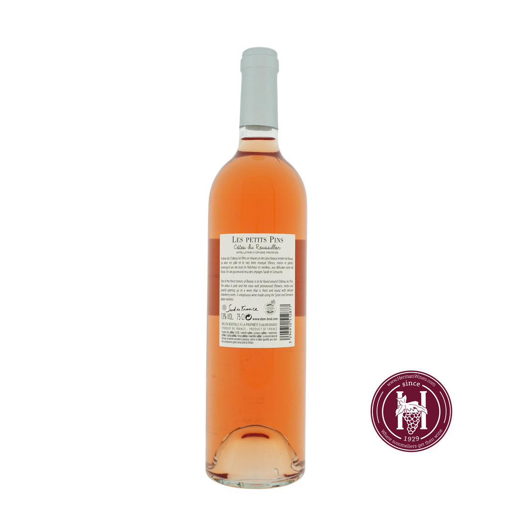 Les Petits Pins Rose - Dom Brial, Roussillon - 2017 - 0.750 - Languedoc Roussillon - Frankrijk - HermanWines