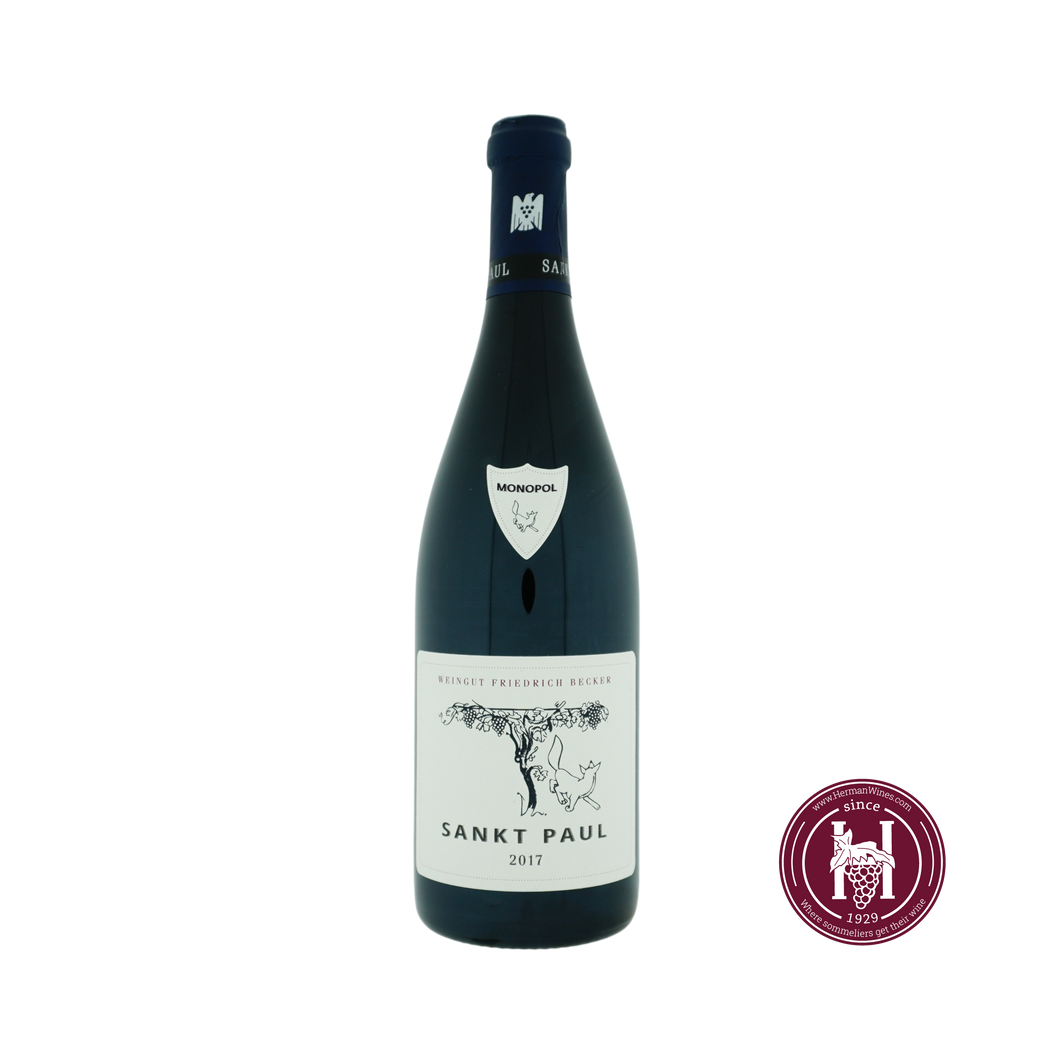 Pinot Noir Sankt Paul - Friedrich Becker - 2017 - 0.75L - Duitsland - Pfalz - Rood - HermanWines