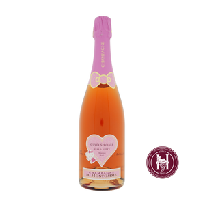 Champagne Cuvee Speciale Hello Kitty Rose - Hostomme - N.V. - 0.75L - Frankrijk - Champagne - Rosé - HermanWines